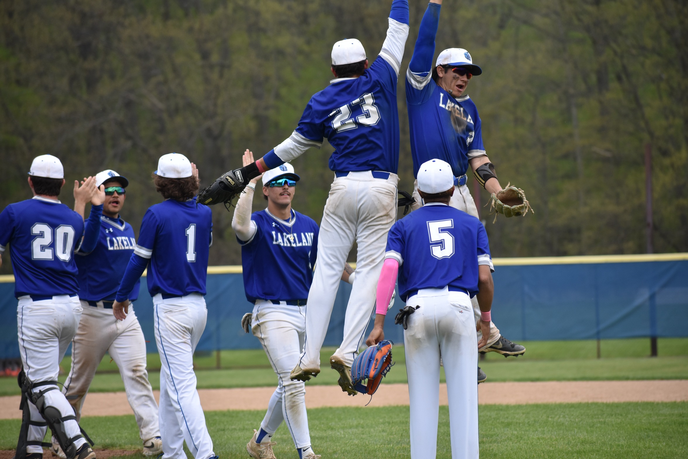 Lakers baseball sweeps Triceratops in home finale