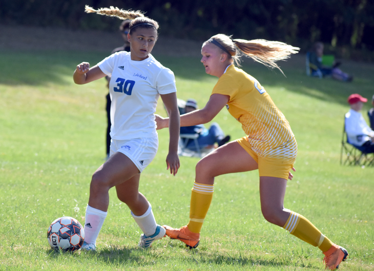Lakers show improvement in loss to Muskegon, 2-0