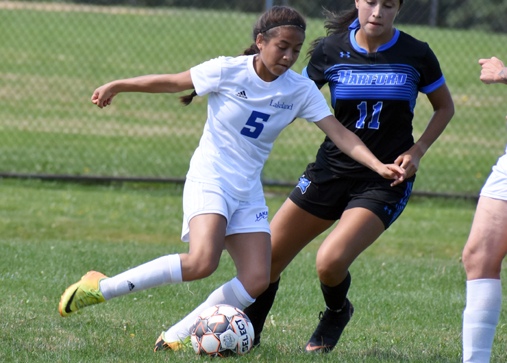Lakeland unable to hold off Harford in second half, 5-0