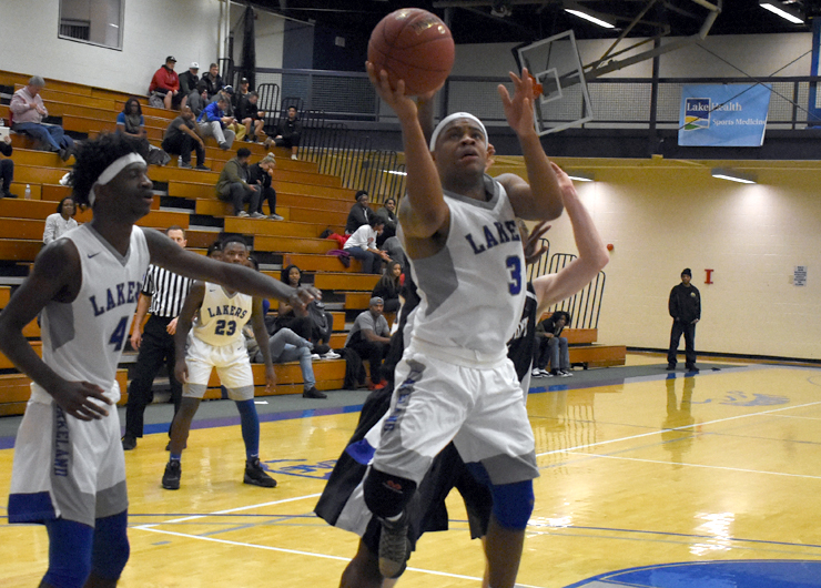 Lakers end losing streak with double overtime victory over Columbus State, 115-104
