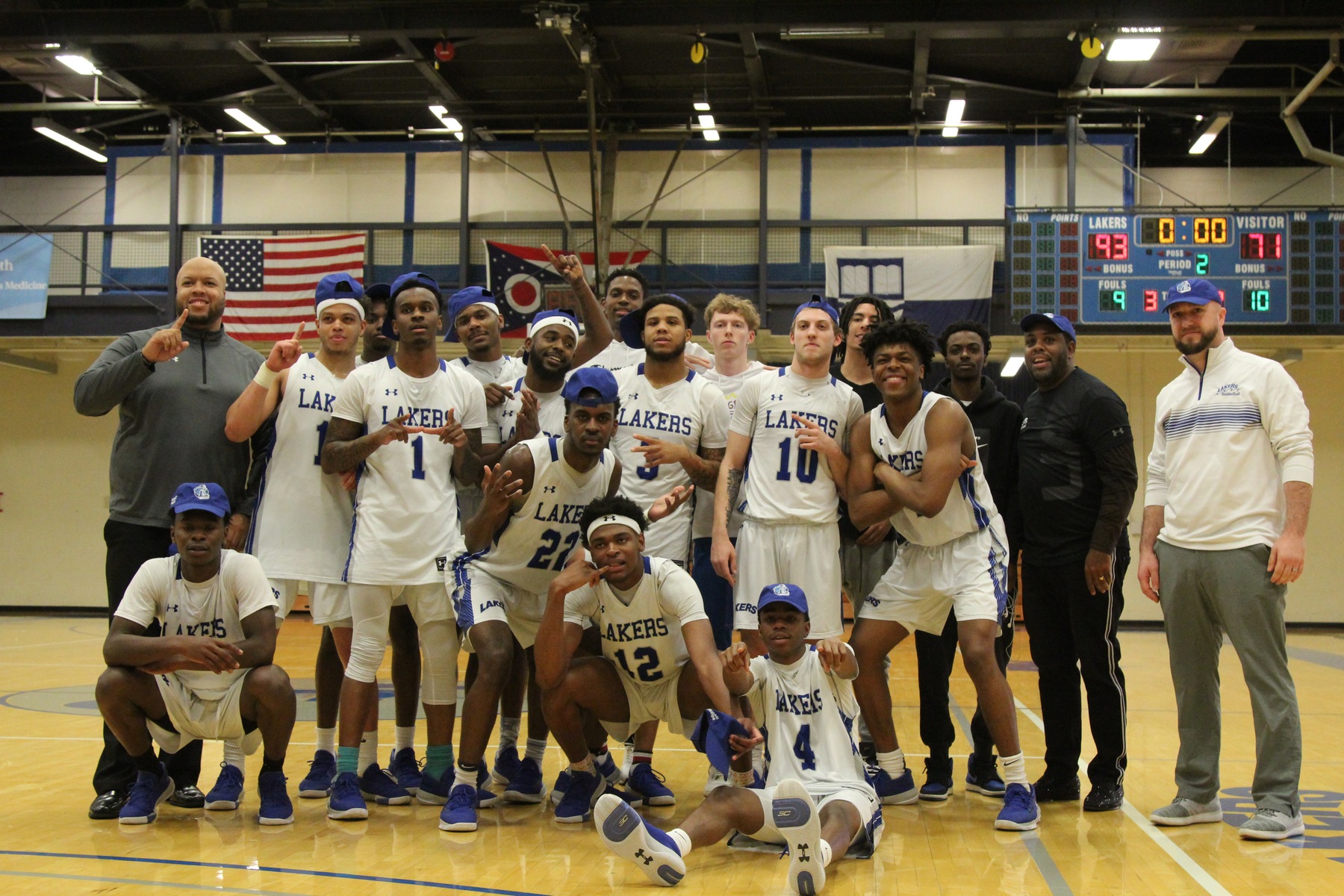 Lakers men clinch outright OCCAC Championship