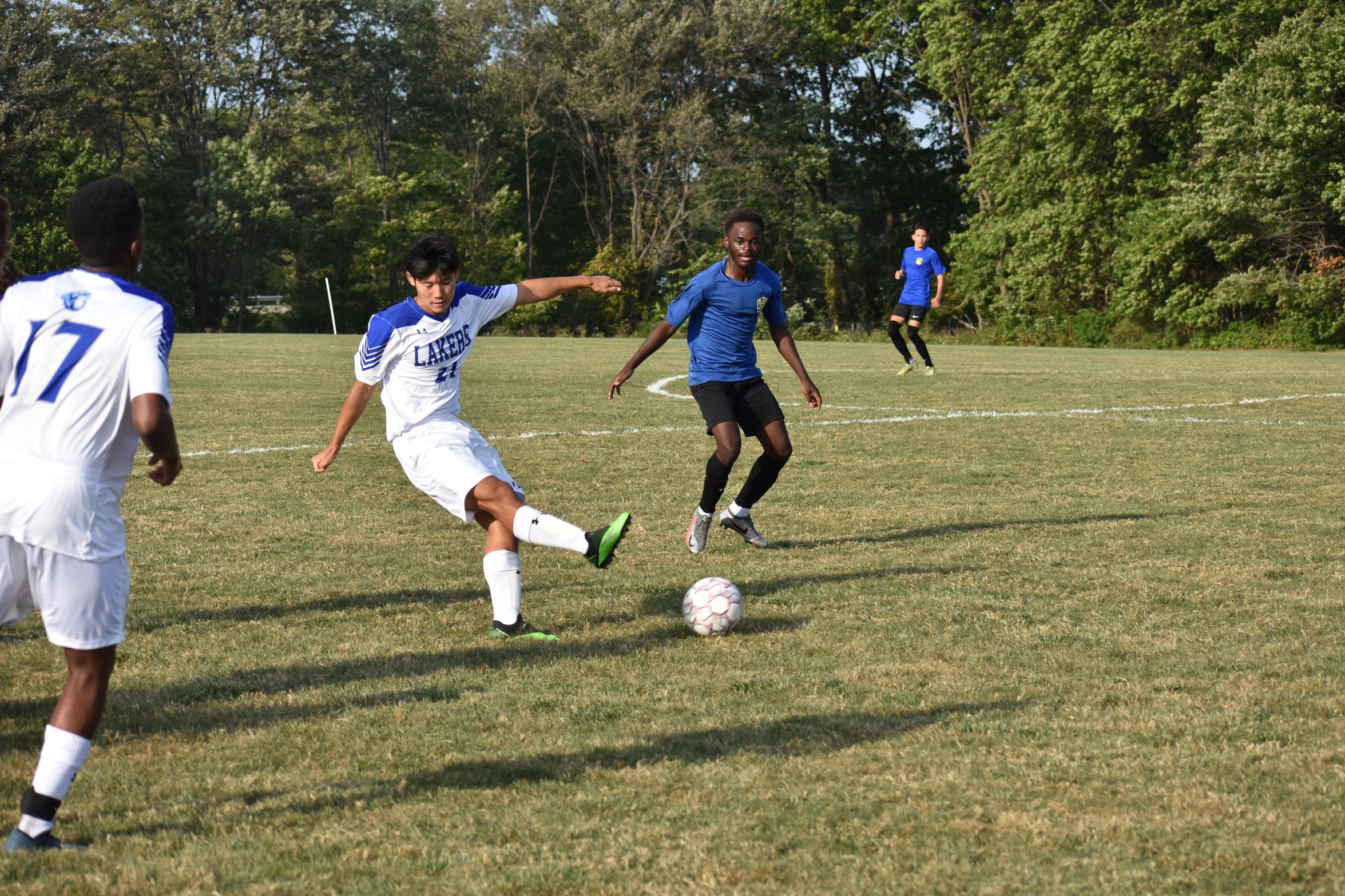Lakers men's soccer drops first match to Ocelots