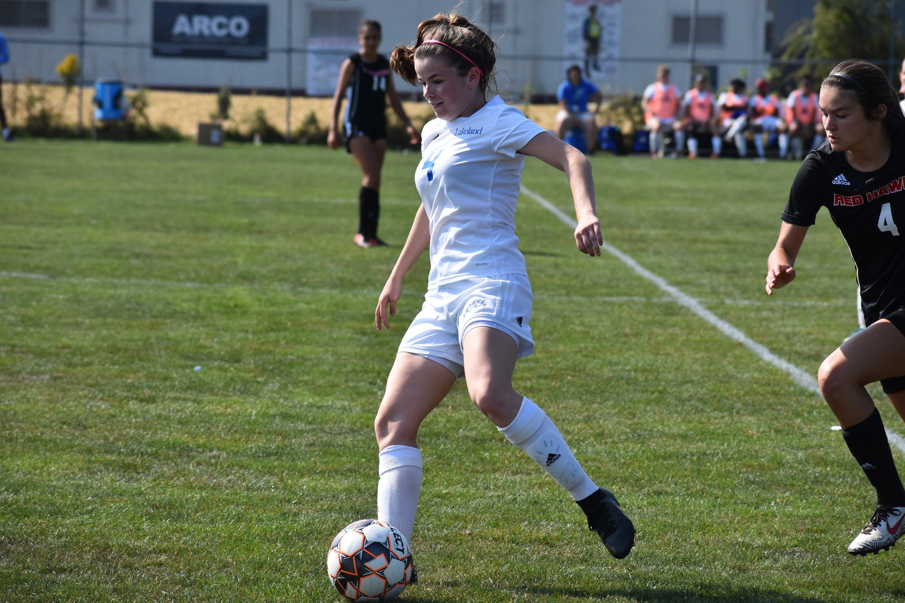 Lakers women’s soccer rolls Commodores