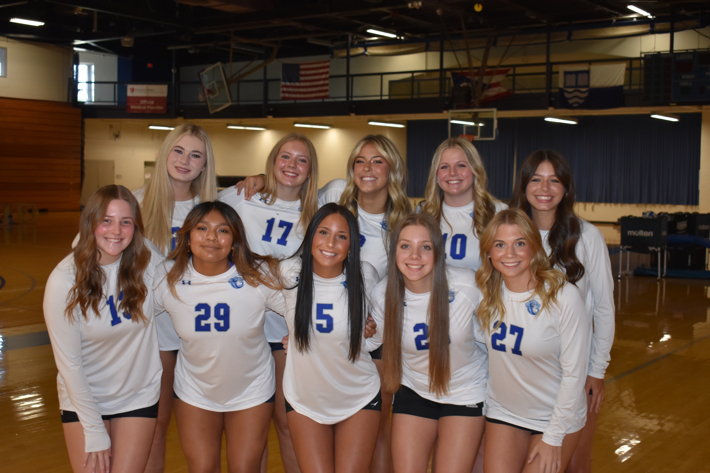 Lakers volleyball earns opening day split