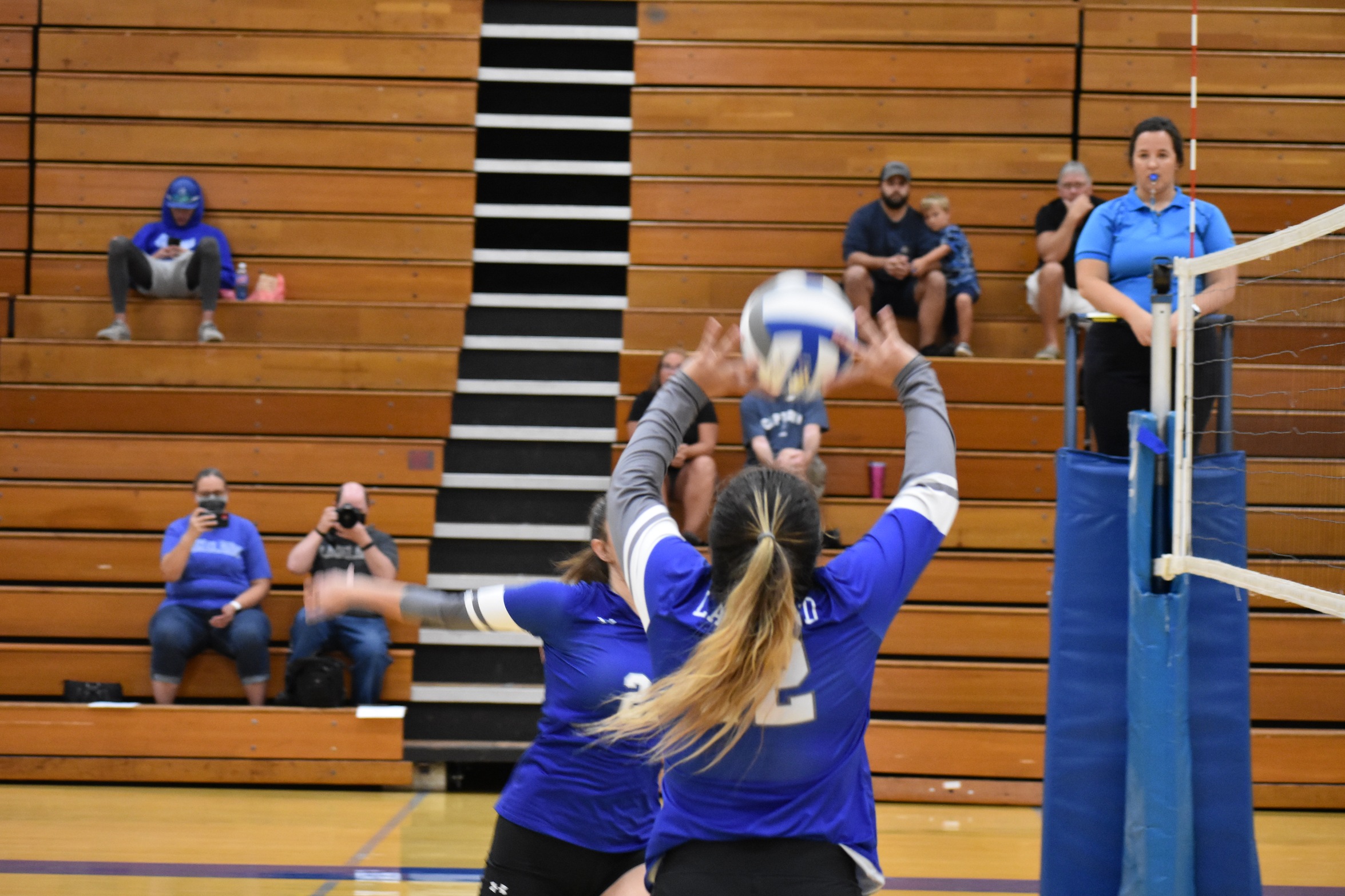 Lakers volleyball drops both matches at Owens tournament